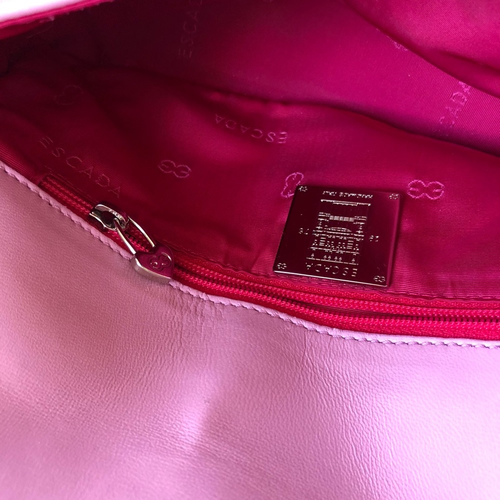Escada Pink Ruffles Shoulder Bag - Picture 5 of 15